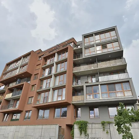 Modern And Beauty Riverside Terrace Privat Parking Appartement *